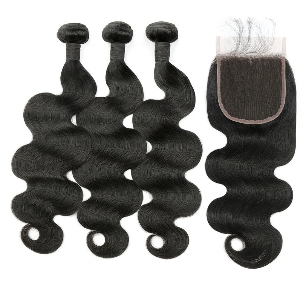 3 BUNDLES + CLOSURE SALE